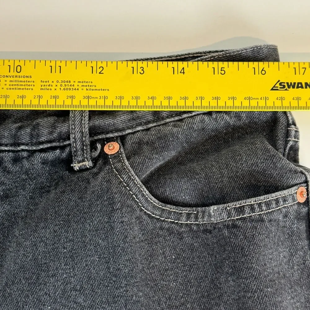 Guess Grey Classic Fit Denim Jeans 36 (33x31)